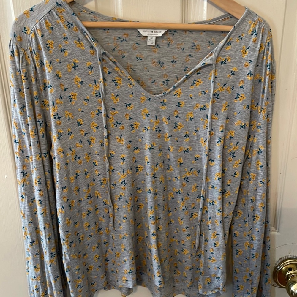 Lucky Brand floral shirt